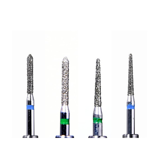 ODS Precision Diamond bur 878/878K.012,Cylinder beveled end/Gingival curettage
