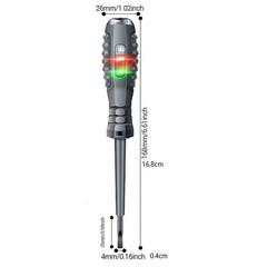 1PC Electrical Voltage Tester Pen Screwdriver AC Non-Contact Power Detector-