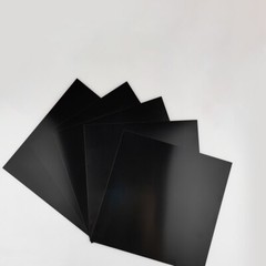 Black Anodized Aluminum Alloy Sheets Oxide Aluminum Flat Plate Thickness 0.5-2mm