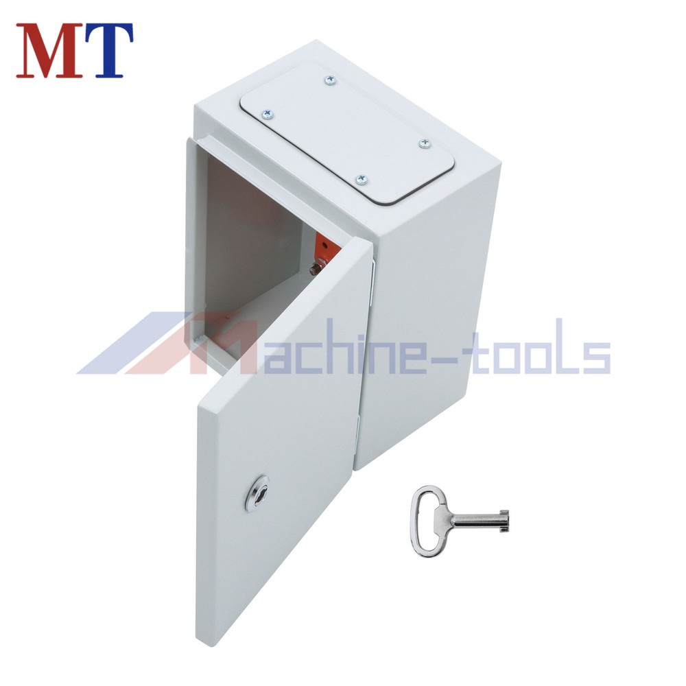 Carbon Steel Electrical Enclosure Box 10″ x 8″ x 6” IP65 Waterproof NEMA 4X