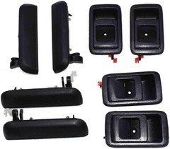 Interior & Exterior Door Handle Front Rear Left Right For Toyota Tercel 1995-199
