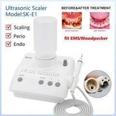Dental Ultrasonic Scaler & 2 Bottles Fit EMS Cavitron SKYSEA / +Handpiece HW-3H