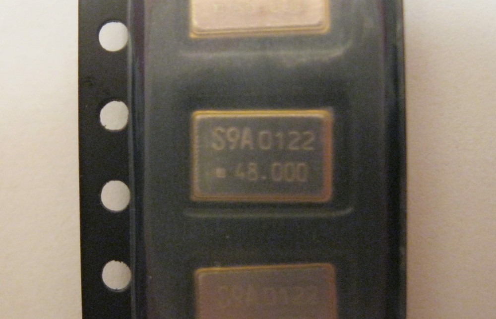 SARONIX Crystal Clock Oscillator 48 MHz S1803A-48.000T, 5×7.5mm, Qty.10