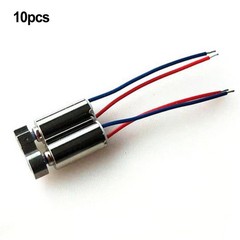 10pcs DC 1.5V-3V/8000RPM Vibration Motor Vibration Coreless Cup Brush Motor