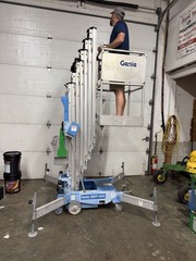 GENIE AWP30S 30’ ELECTRIC PERSONNEL SCISSOR VERTICAL MAST MAN LIFT
