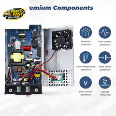 AC to DC Converter 110V-12V DC Power Supply Adjustable 0-24V 0-25A SMPS Max 600W