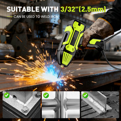 Handheld Welding Machine 110V Stick Welder IGBT Inverter Electric ARC Welder Gun