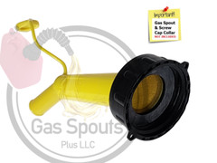 2-Pack Chilton Gas Spout Gaskets “STOP LEAKS” Glue it to spout FIX YOUR CAN MAN!