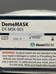 MEDICAL SURGICAL Level 3 Highly Protective 3 Layer Face Masks BOX OF 50 USA