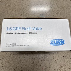 Zurn Z6000-WS1-YB-YC Manual Flush Valve 1.6 GPF