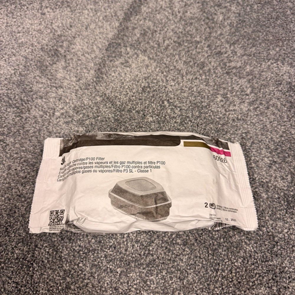 3M 60926 Multi Gas/Vapor Cartridge P100 Filter, Model/MPN 60926