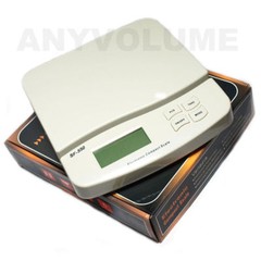 66 LB x 0.1 OZ / 30 KG x 1g Digital Postal Scale Shipping Scale SF-550 White
