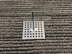 (QTY 735) 2-1/2″ 12 GAUGE MILD STEEL PERFORATED INSULATION HANGER IHSP-250-12