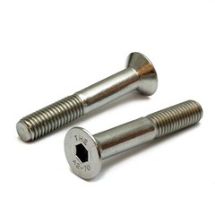 M4 Stainless Steel Flat Head Socket Cap Screws A2, Metric DIN 7991 0.70 Coarse