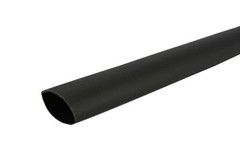 TEMCo 1/2″ Marine Heat Shrink Tube 3:1 Adhesive Glue Lined 4 ft BLACK