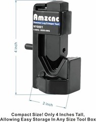 Durable Hammer Lug Crimper for Battery and Welding Cables – 1.4 lbs Light Weight