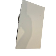 Wall Mounted Steel AED Storage Cabinet White Defibrillator Box Case – No Key