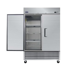 Double-door commercial 54-inch Freezer,49 Cu. ft Energy-Efficient, Low noise