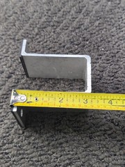 Heavy Duty U-Shaped Metal Mounting Bracket Support 3-1/4″ x 3-5/8″ x 2″