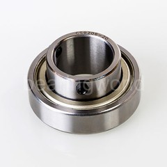 NEW CSB204-20MM Prelube 20MM Set Screw Cylindrical OD Insert Bearing FLAT OD