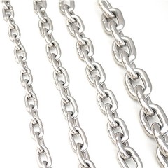 1.2mm 1.5mm 2mm 3mm 4mm 5mm 6mm-16mm Long / Short Link Chain 304 Stainless Steel