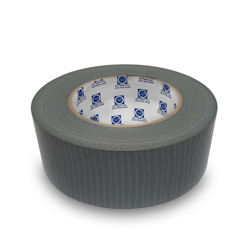 Silver Duct Tape 7 MIL 2″x 55yds (1 Case / 24 Rolls / $3.75 Roll) Free Shipping!