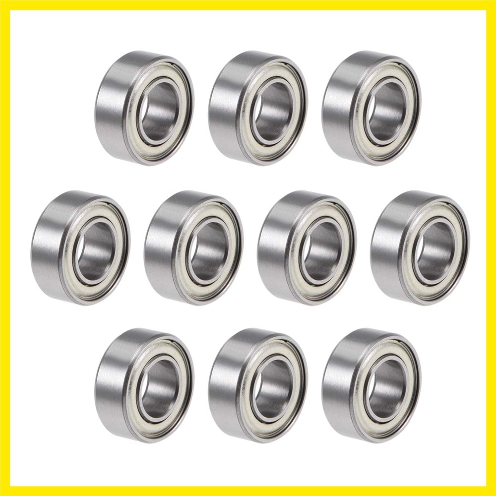 R188ZZ Deep Groove Ball Bearings Z2 1/4 Inch x 1/2 Inch x 3/16 Inch Double Sh…