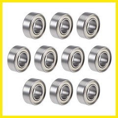 R188ZZ Deep Groove Ball Bearings Z2 1/4 Inch x 1/2 Inch x 3/16 Inch Double Sh…