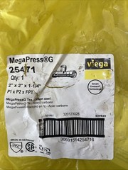 Viega MegaPressG 25471 2″ 2″ x 1-1/4