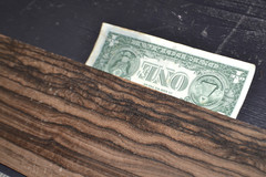Ziricote Wood Veneer Sheet 4.5 x 45 inches 1/42nd 42083-97