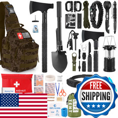 Xifoza Survival Kit 268 Pcs Emergency Survival Gear And Equipment Supplies