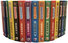 GARBAGE PAIL KIDS COLOR BINDERS WITH FRONT,BACK & SPINE PRINT OS1-OS15 ALL 15!