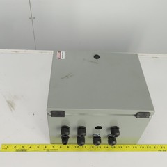 Saginaw Control SCE-12108BELJ 12″ x 10″ x 8″ Electrical Enclosure W/Backplate