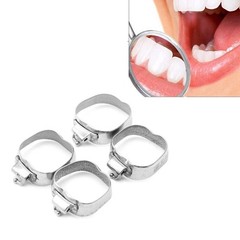Dental 1st Molar Buccal Tube Prewelded Bands 29-43+# Roth 022 U1/L1 U2/L1 U3/L2