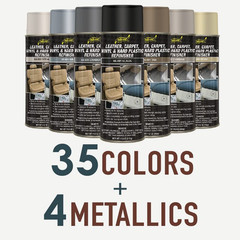 Aerosol Spray Paint for Leather, Carpet, Vinyl, Metal, Plastic, – 11 Oz