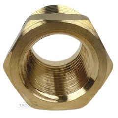 1/2″ Male x 3/8″ Female NPT Hex Reducer Bushing Adapter Pipe Reducing Fitting