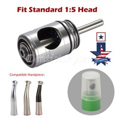 Standard Head Dental 1:5 Fiber Optic Low Speed Handpiece Contra Angle Cartridge