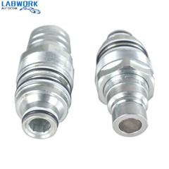 Male &Female Flat Face Coupler Kit For Bobcat T140 T180 S150 S160 S175 S185 S205