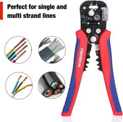WORKPRO Wire Stripper Set 8″ Multi-Tool Stripper 8″ Self-Adjusting Wire Stripper