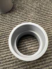 Lot of 10 2″ PVC Conduit Couplings Kraloy CP20 6141628