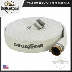 Goodyear 2″ ID x 50 Ft Heavy Duty Mill Discharge Hose Assembly 75 PSI