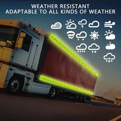 Reflective Tape 2 Inch x 30 Feet DOT-C2 Shining Star Fade Resistant Green