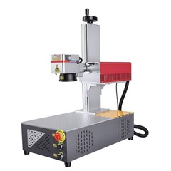 CRS 10W UV Laser Marking Machine S&A Chiller F Leather Glass Wood Acrylic Metal
