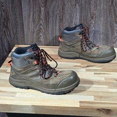 Red Wing 6603 Men’s 8 D Waterproof Safety Toe Brown Leather Work Boots Hiker