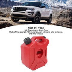 2Pack Portable 5L Gas Fuel Tank Petrol Storage Can For ATV UTV Motorcycle Car