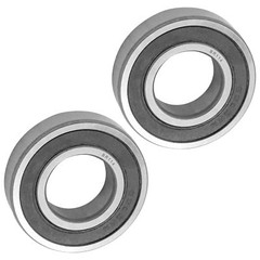 Caltric 6206-2RS 6206-2RDQE6 Ball Bearings Dual Sided Rubber Sealed 30x62x16