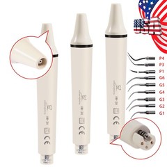 Piezo Scaler Dental Ultrasónico Pieza de Mano WOODPECKER EMS Cavitron/ 10*Puntas