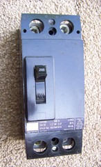 Westinghouse electrical breaker CA2200 No 5667D81G14 2 Pole 200A BRAND NEW
