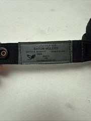 Eagle Industries Black Duty Baton Holder Quick Deploy MOLLE Pouch Duty Police