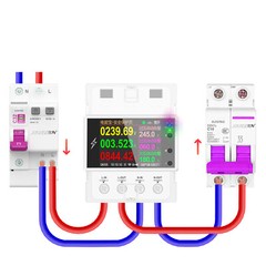 AC110V 220V Smart Life Din Rail WIFI Smart Energy Meter Timer Power 100A 50/60Hz